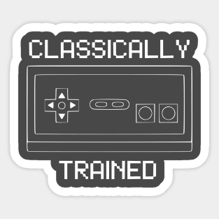 Classically Trained - Video game Sticker